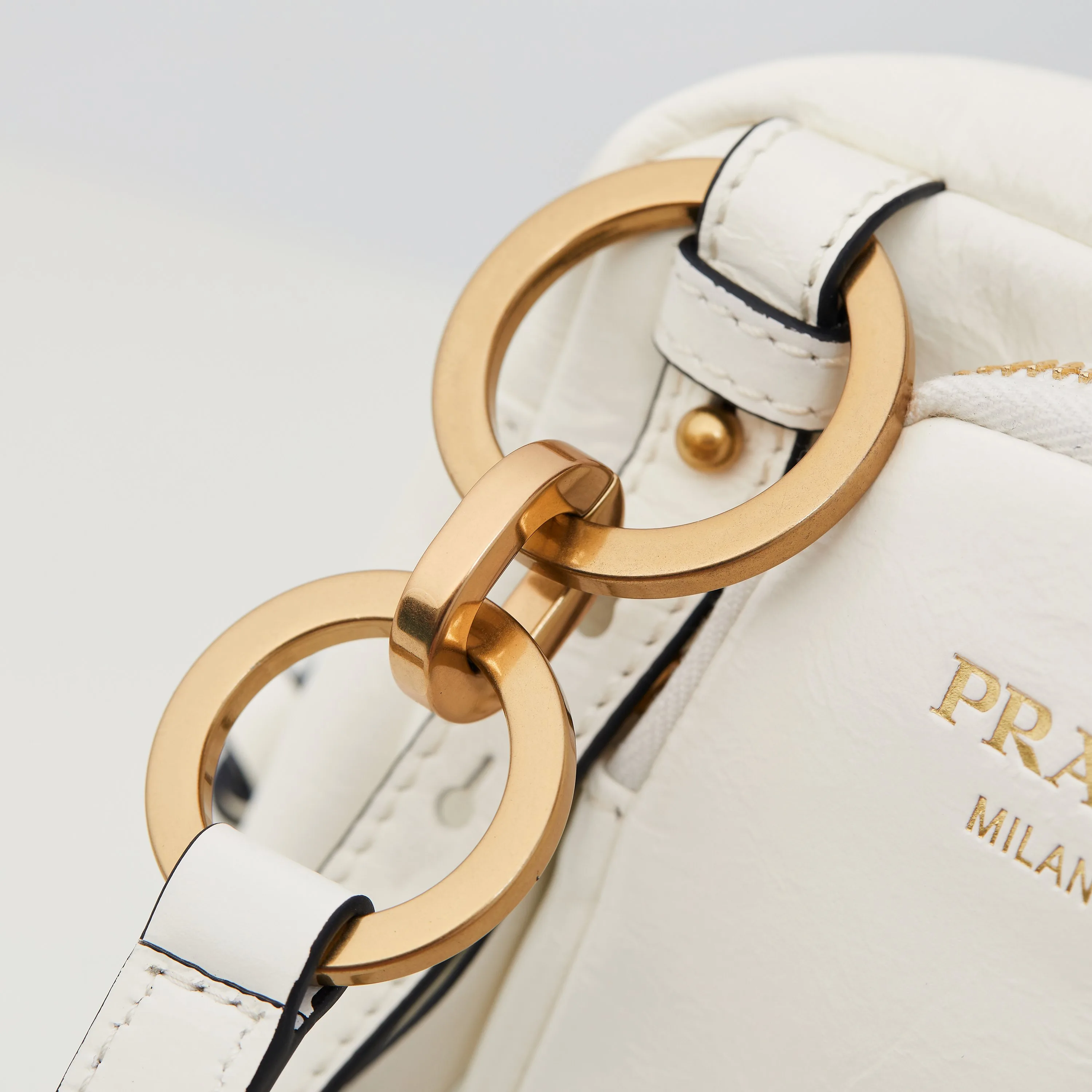 Prada White Shoulder Bag product photo from LabelPicks