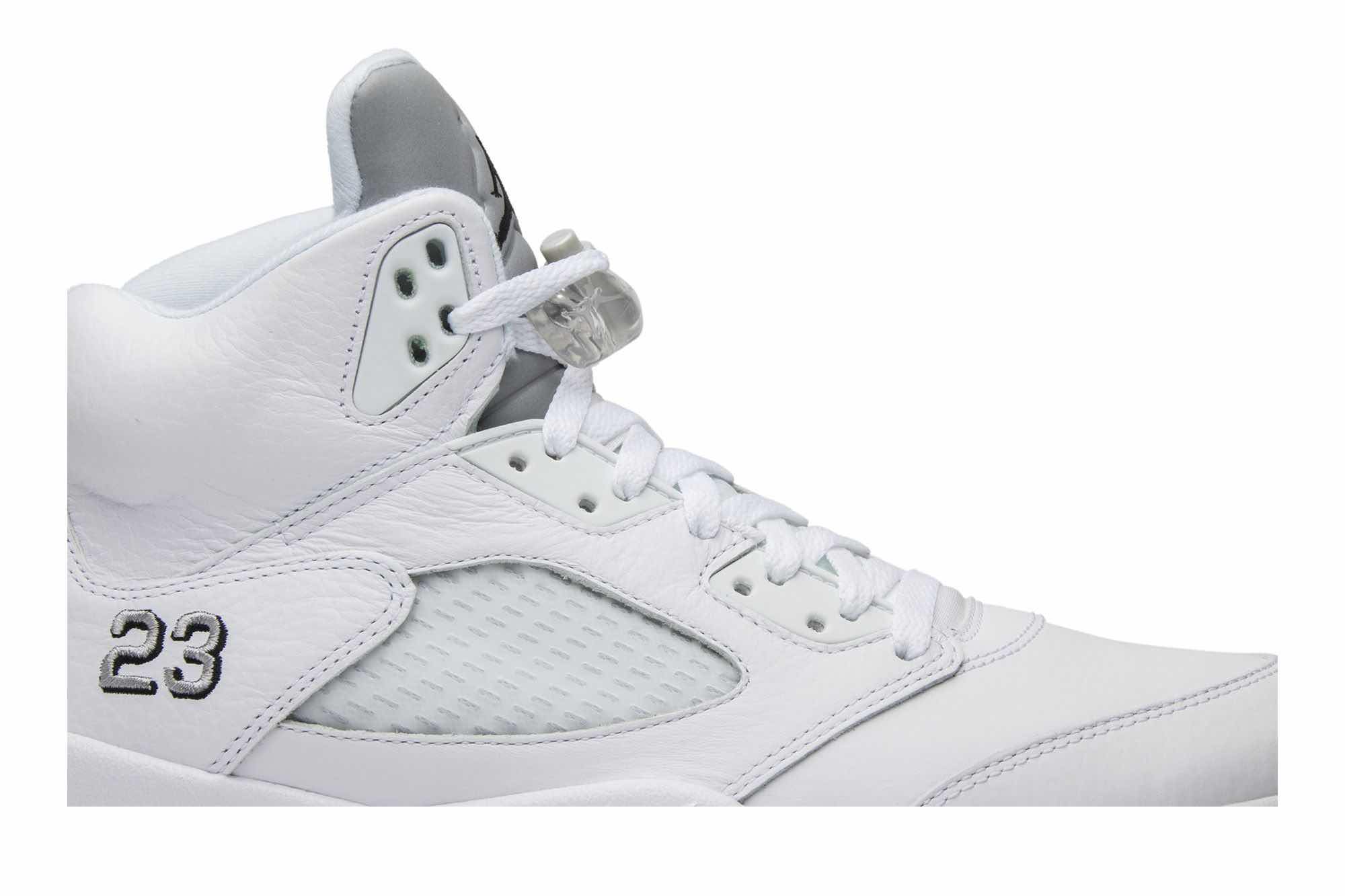 Air Jordan 5 Retro ‘Metallic White’ 2015 136027-130