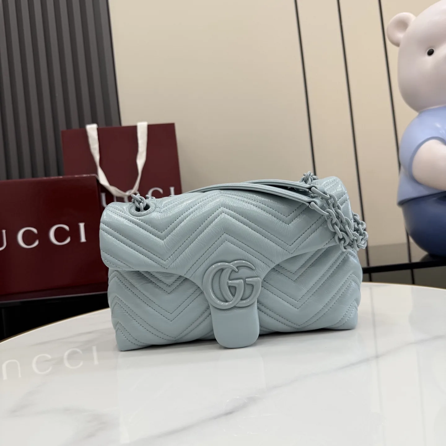 Gucci Marmont GG Supreme Canvas Shoulder Bag product photo from LabelPicks