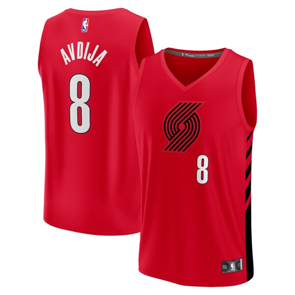 Deni Avdija Portland Trail Blazers  Fast Break Player Jersey - Statement Edition - Red