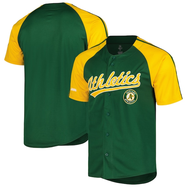 Oakland Athletics Stitches Team Raglan Jersey - Green