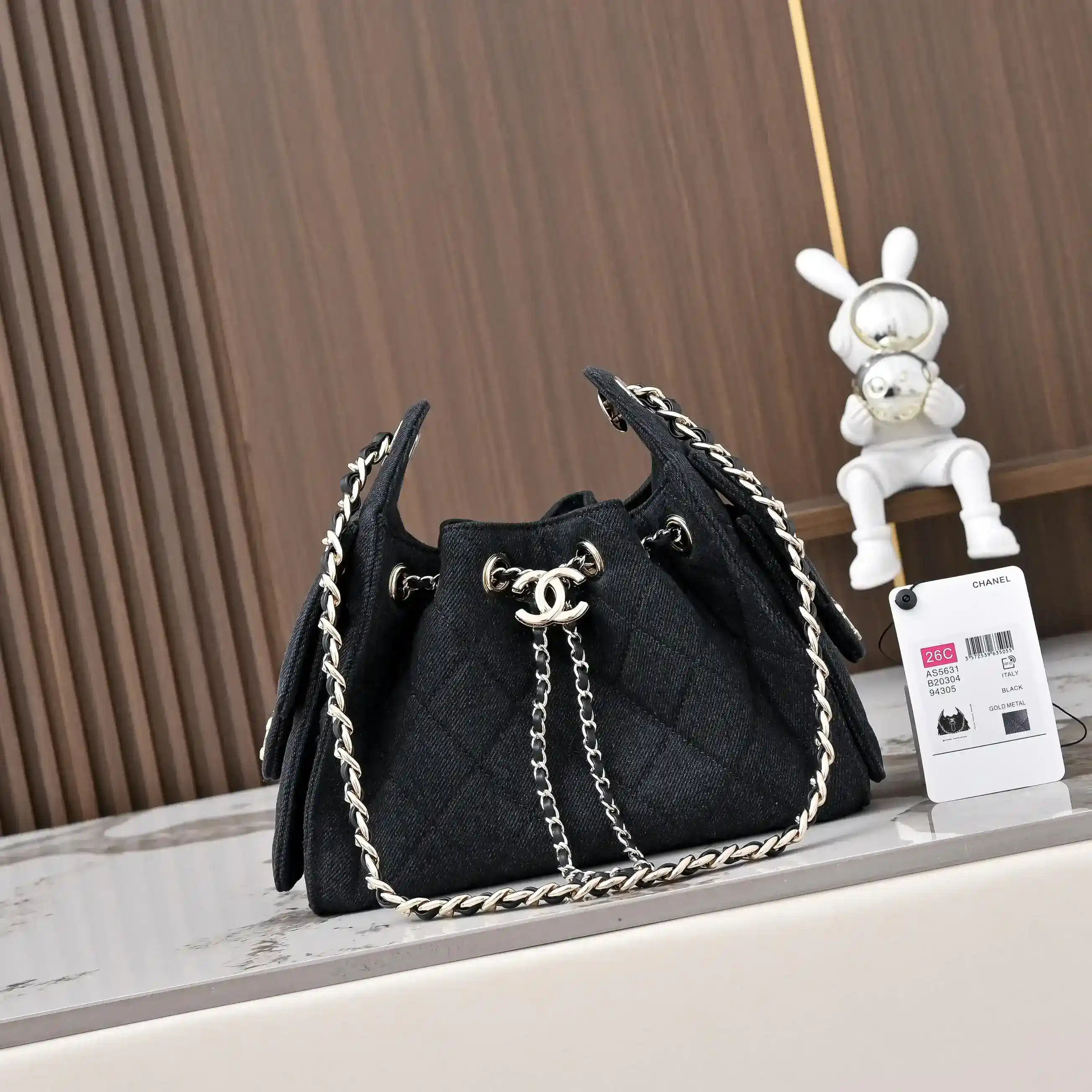 Chanel Suede Leather Hobo Bag product photo from LabelPicks