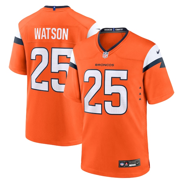 Blake Watson Denver Broncos Nike Team Game Jersey -  Orange