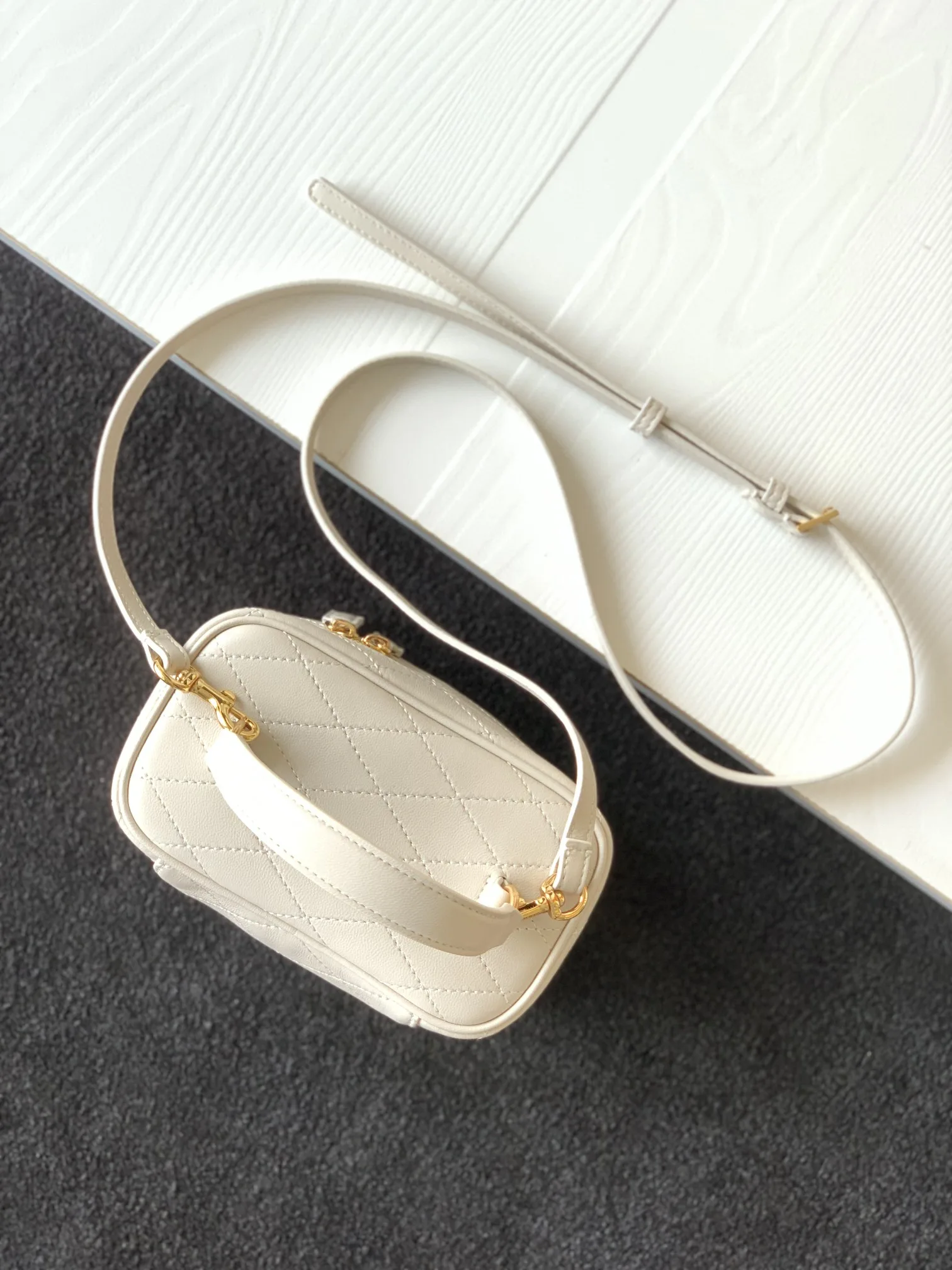 Saint Laurent Quilted Leather Top Handle Bag product photo from LabelPicks