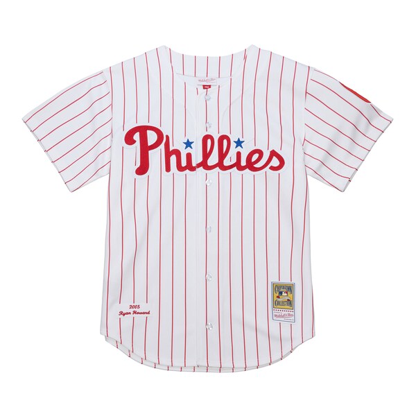 Ryan Howard Philadelphia Phillies  Cooperstown Collection Authentic Jersey – White