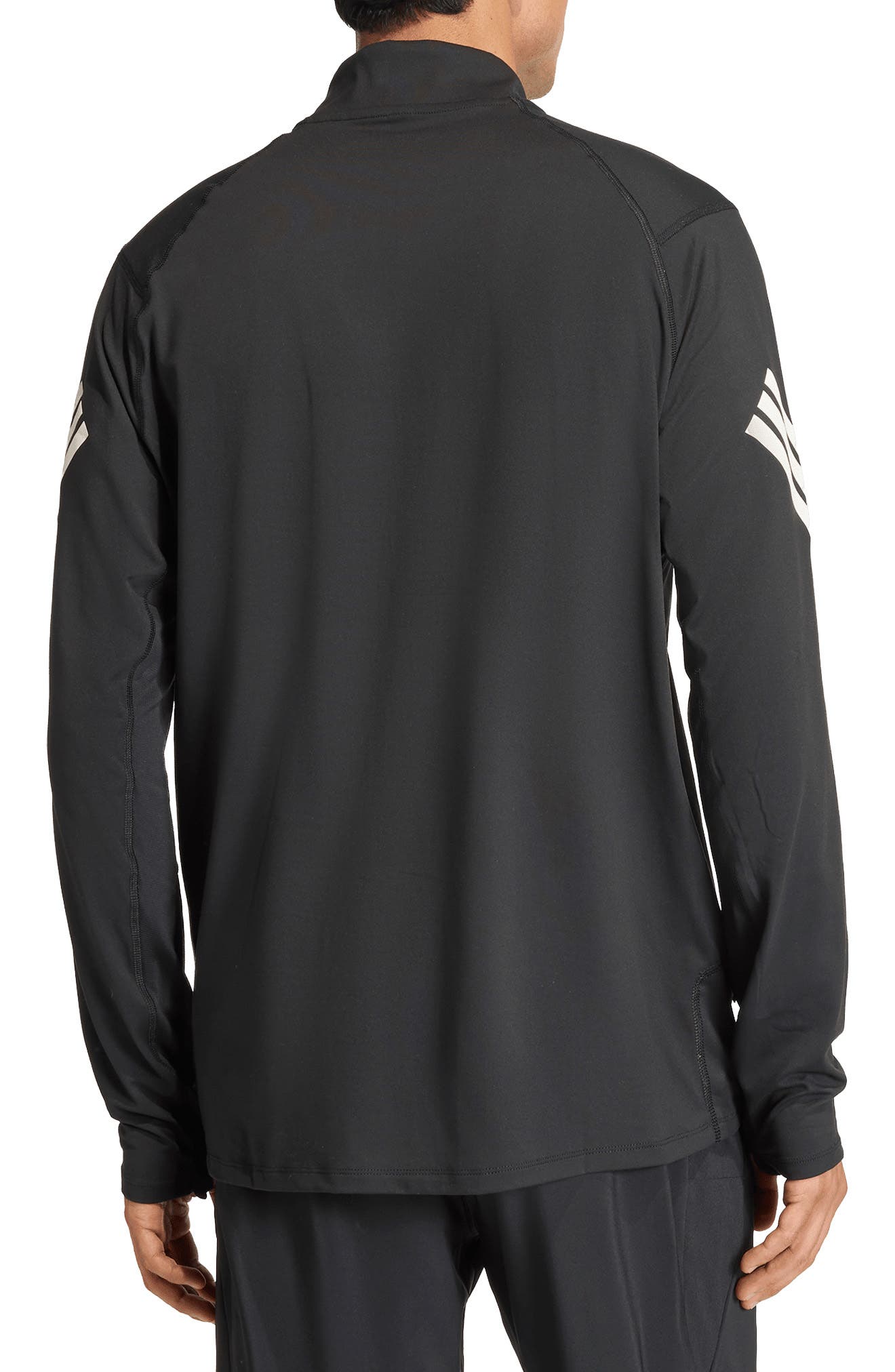 adidas ADI365 Quarter Zip Mock Neck Jacket