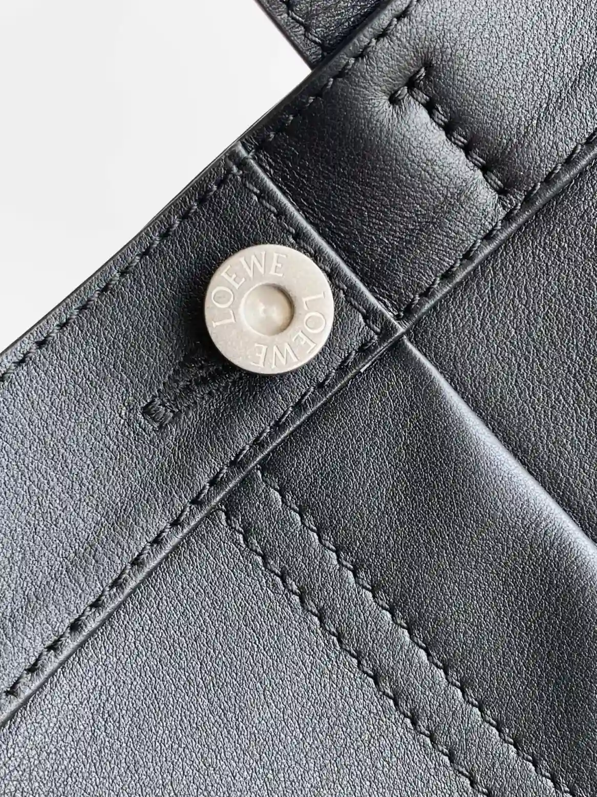 Loewe Black Puzzle Calfskin Tote Bag product photo from LabelPicks