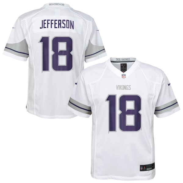 Justin Jefferson Minnesota Vikings Nike Preschool Alternate Player Game Jersey - White