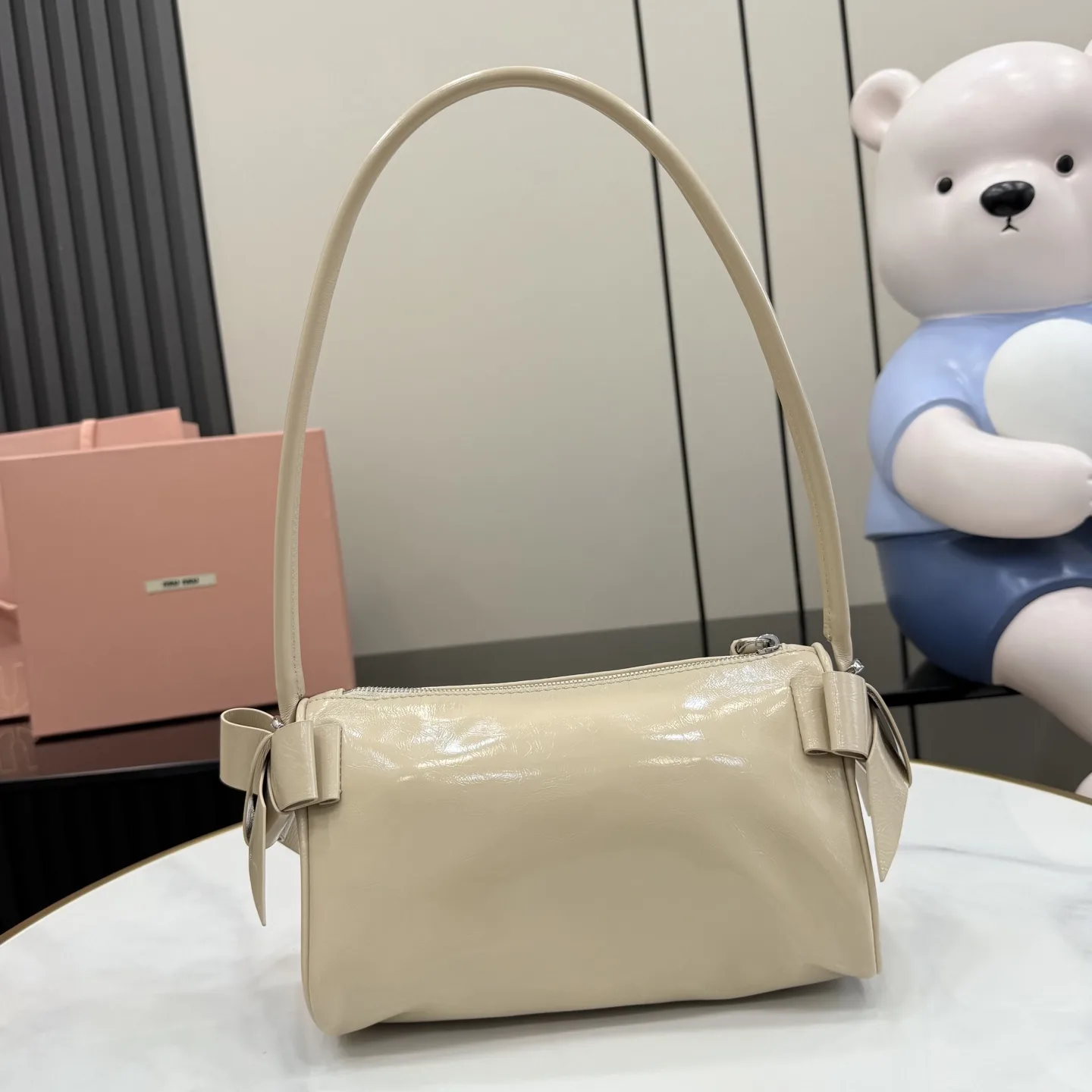 Miu Miu Beige Top Handle Bag product photo from LabelPicks