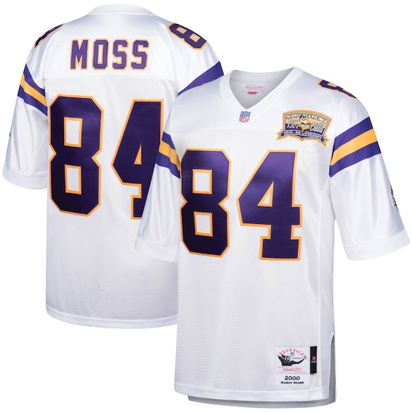 Randy Moss Minnesota Vikings 2000 Authentic Throwback Retired Player Jersey - White
