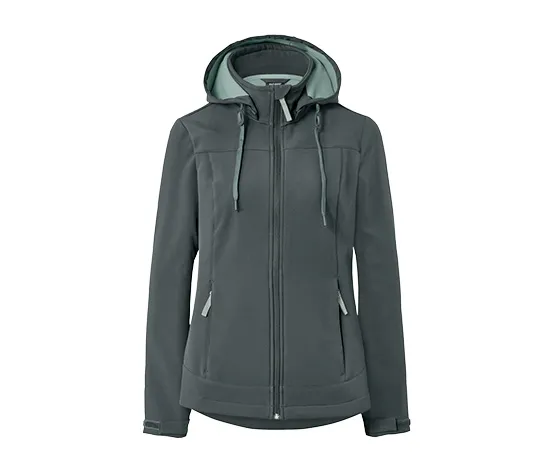 Softshell-Jacke, dunkelgrün