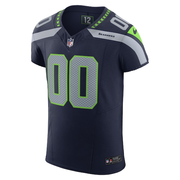 Seattle Seahawks Nike Vapor F.U.S.E. Elite Custom Jersey - College Navy