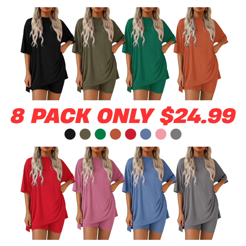 Women's Casual Loungewear 2-Piece Set