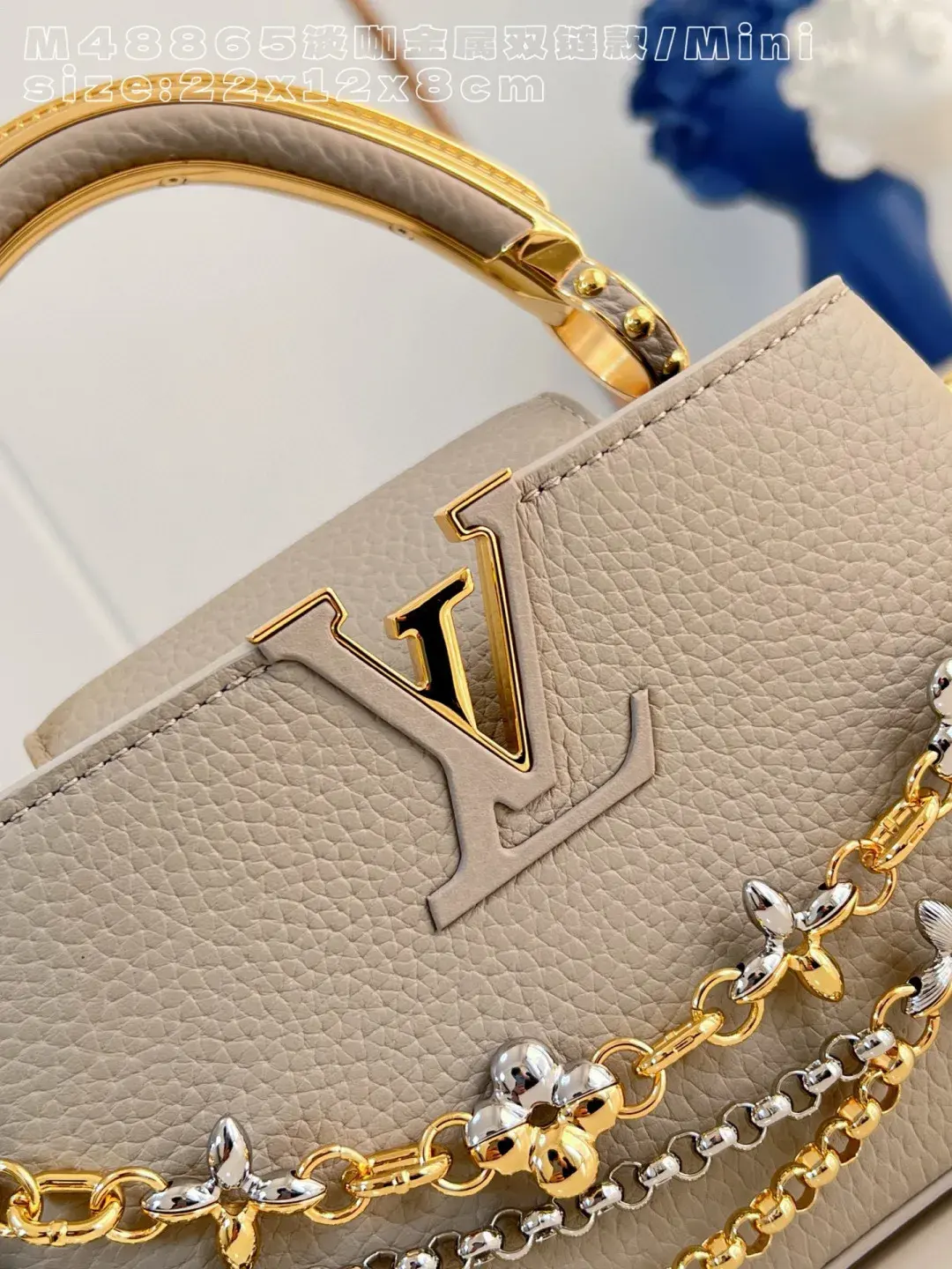 Louis Vuitton Calfskin Capucines Crossbody Bag product photo from LabelPicks