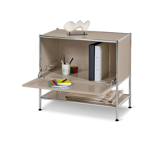 Sideboard Metall »CN3« mit Klappe, taupe