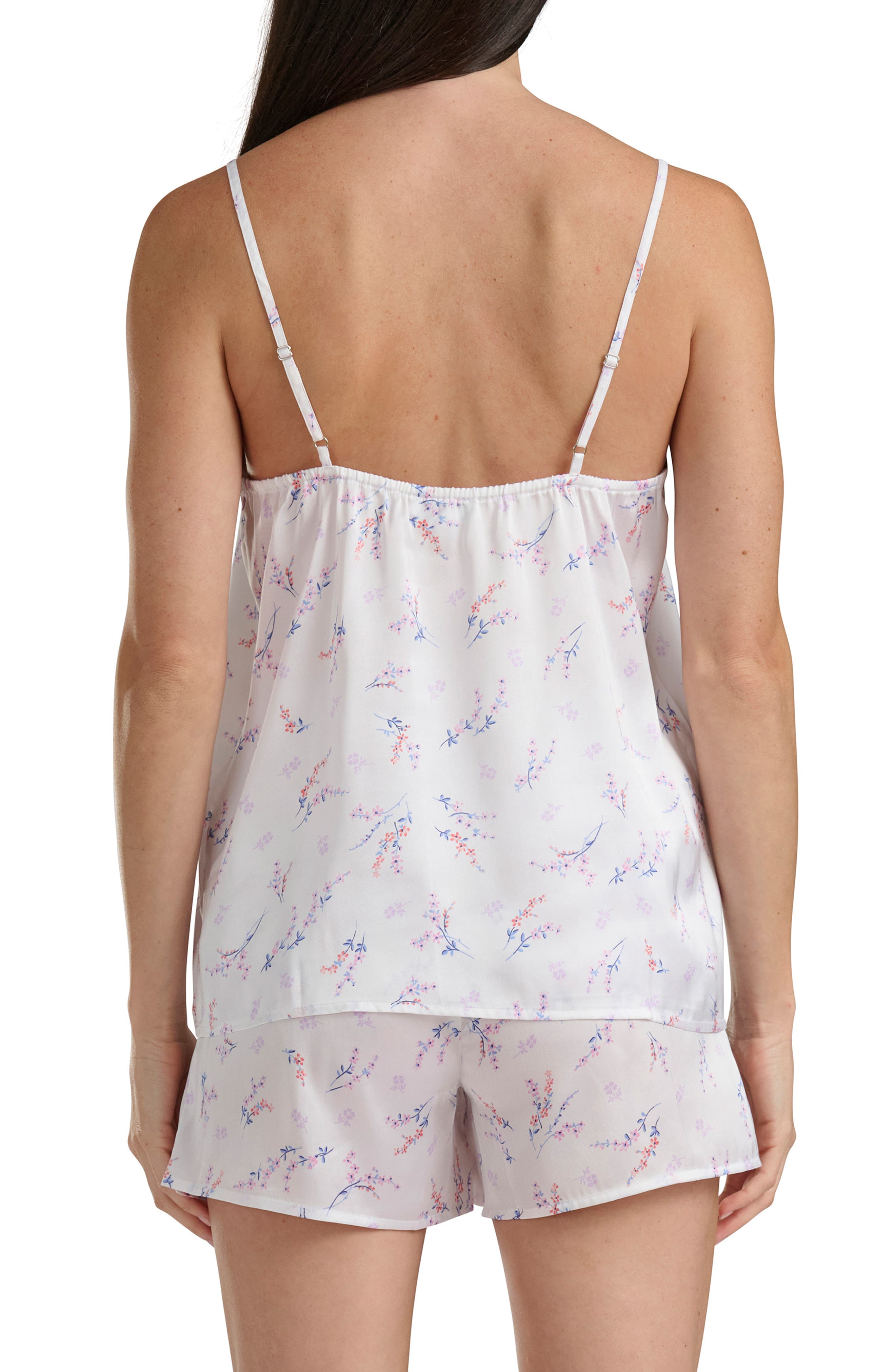 Splendid Floral Satin Pajamas