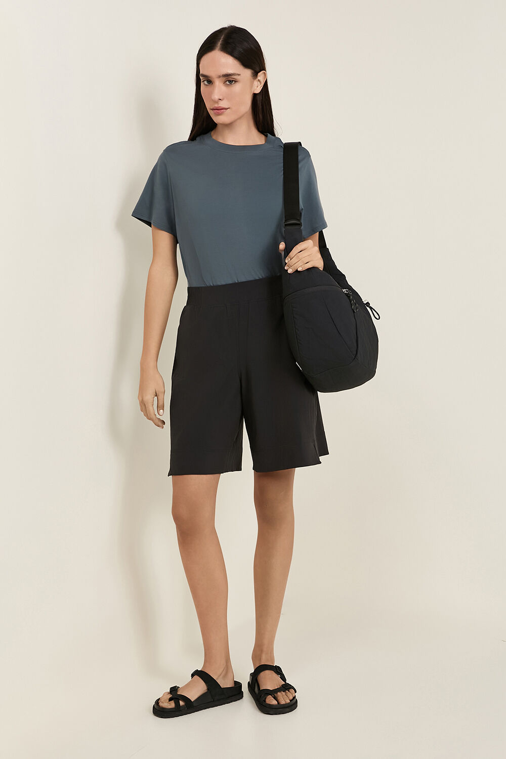 LULULEMON Stretch Woven High-Rise Bermuda Short 9