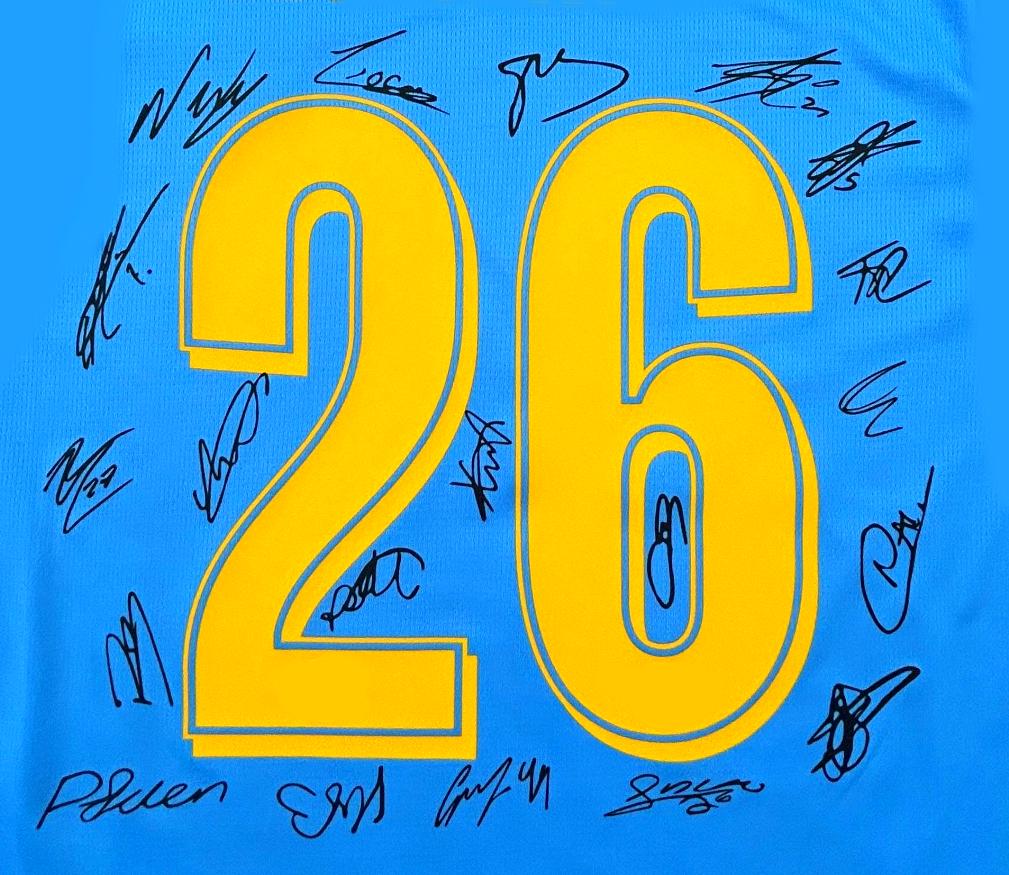 Man City Team SIGNED 25/26 FA Cup Winners Shirt Jersey - COA - 2025