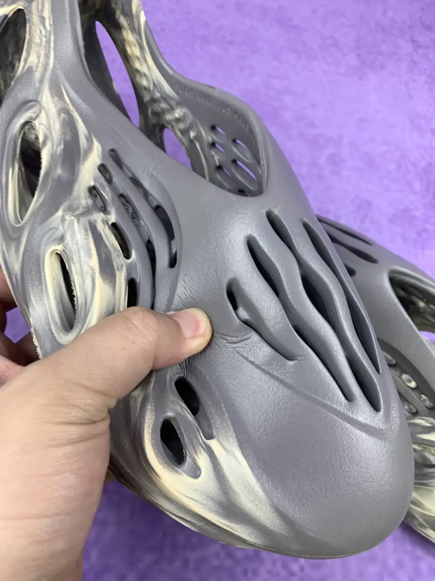 adidas Yeezy Foam Runner MXT Moon Gray Shoes product photo from LabelPicks
