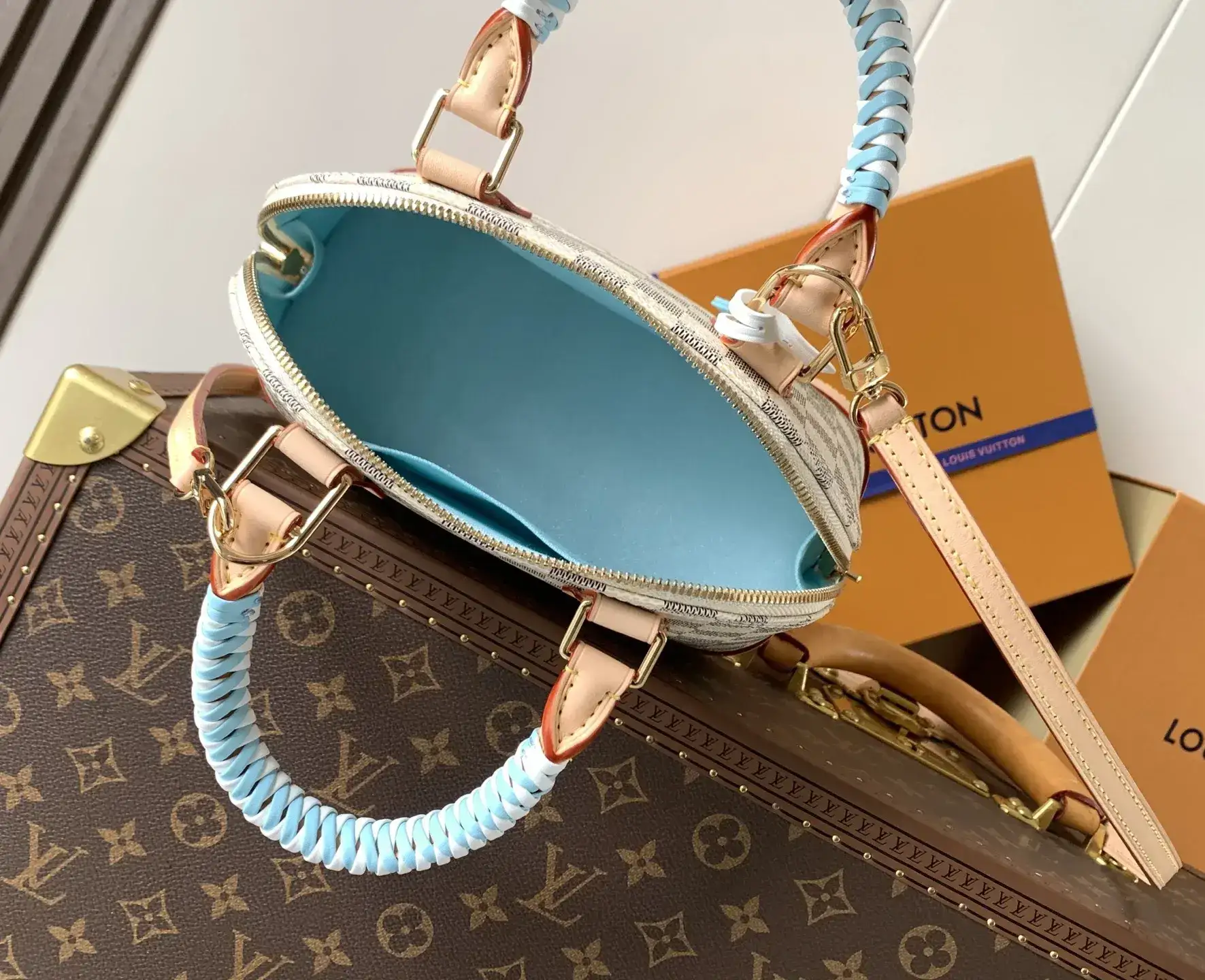 Louis Vuitton Brown Alma Monogram Canvas Top Handle Bag product photo from LabelPicks