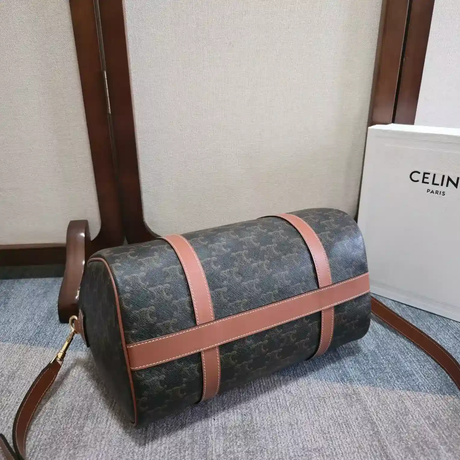 Celine Triomphe Canvas Top Handle Bag product photo from LabelPicks