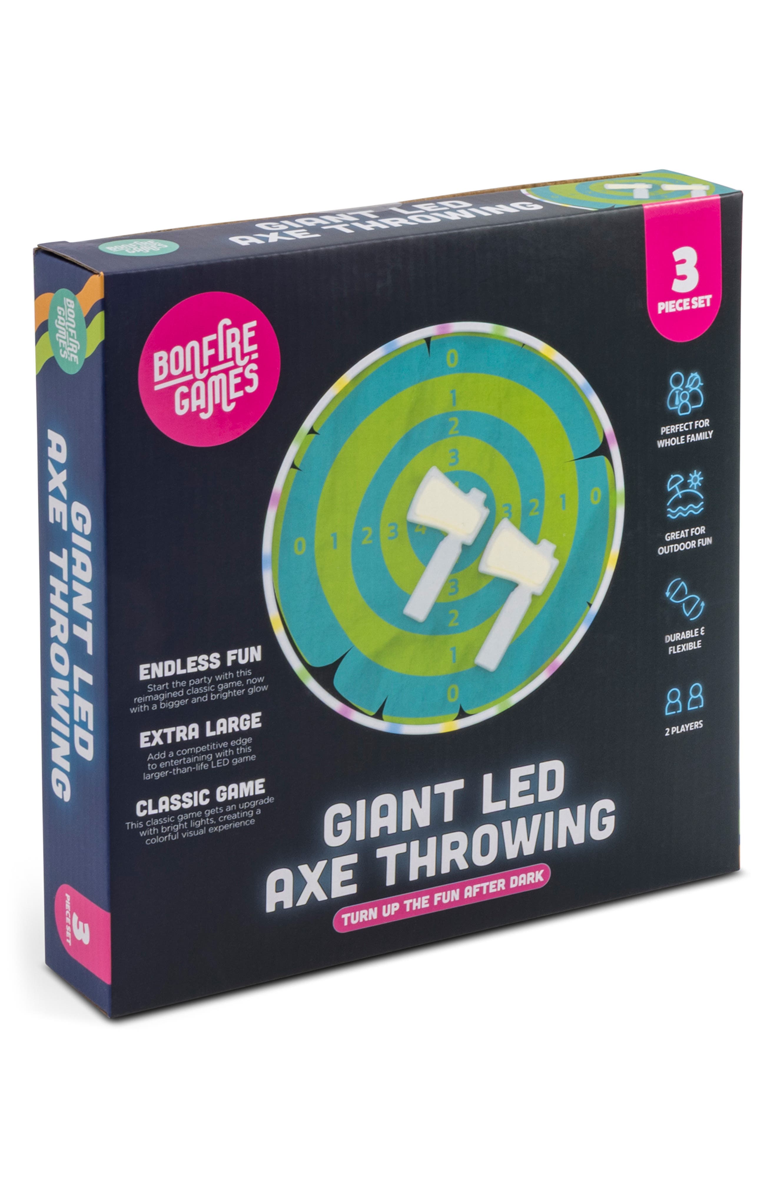 Core Home Giant LED Axe Throwing 3-Piece Game