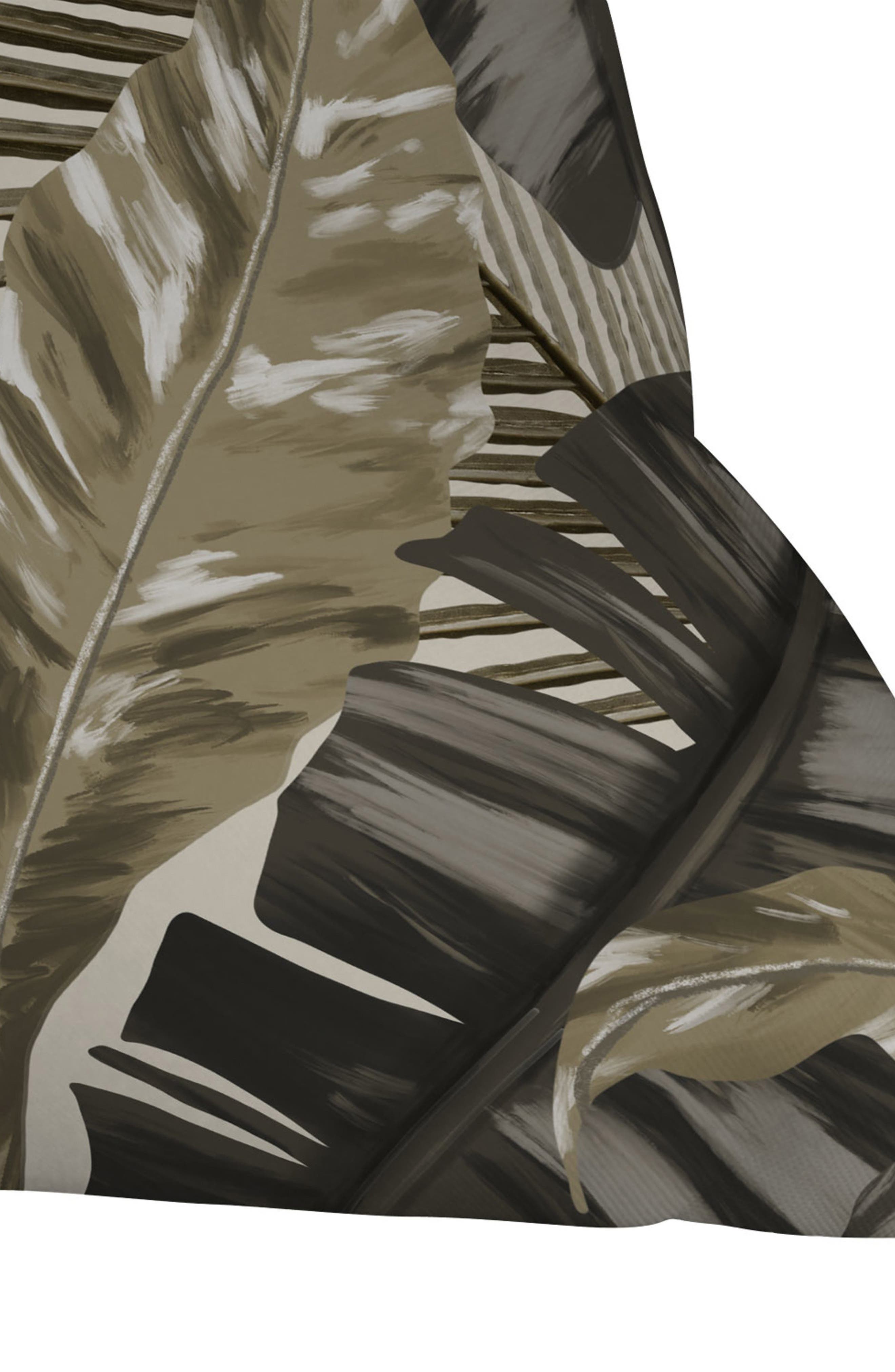 Deny Designs Tropical Leaves Throw Pillow