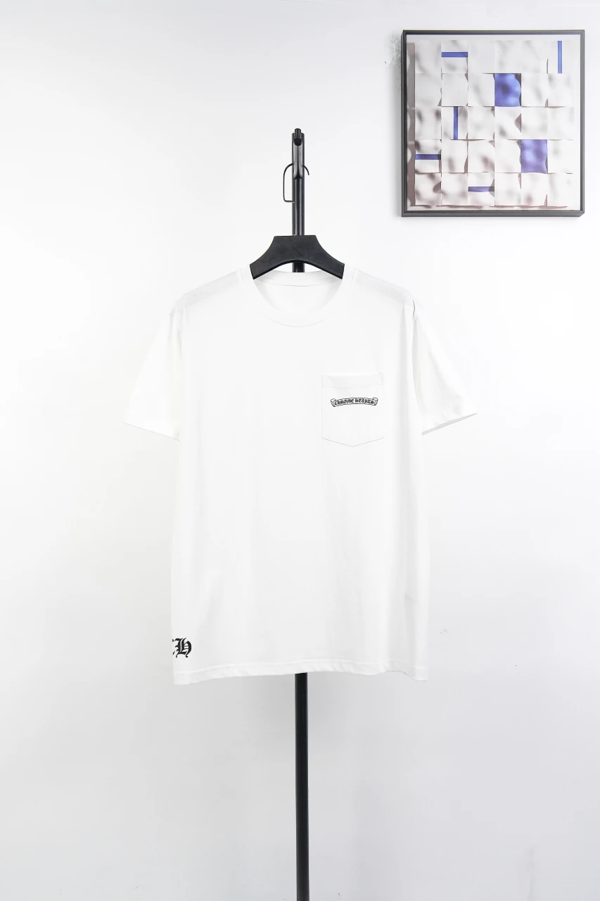 Chrome Hearts White Half Allover Cross Print T-Shirt product photo from LabelPicks