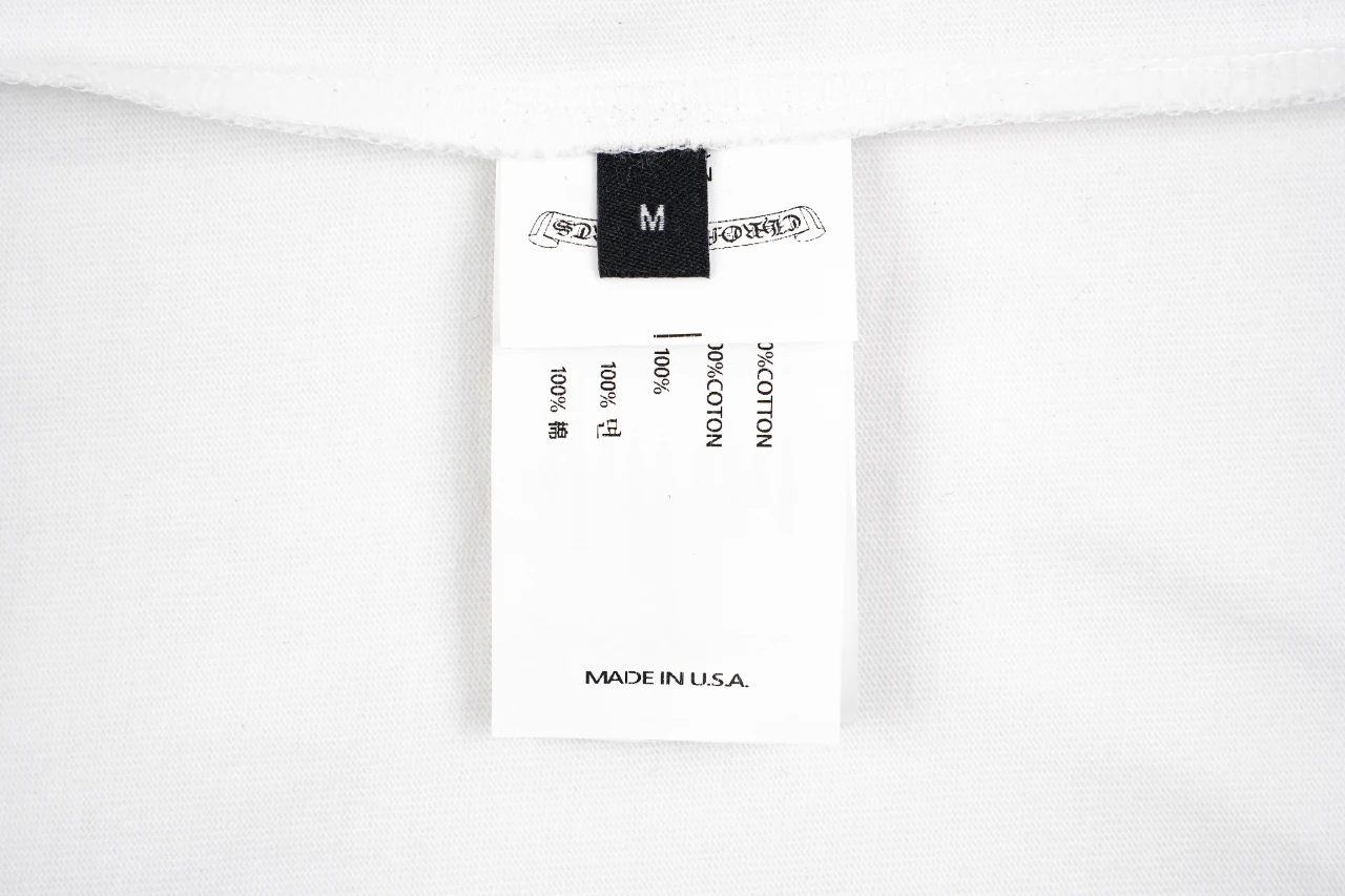 Chrome Hearts White Sanskrit Embroidered Pocket Long Sleeve T-Shirt product photo from LabelPicks