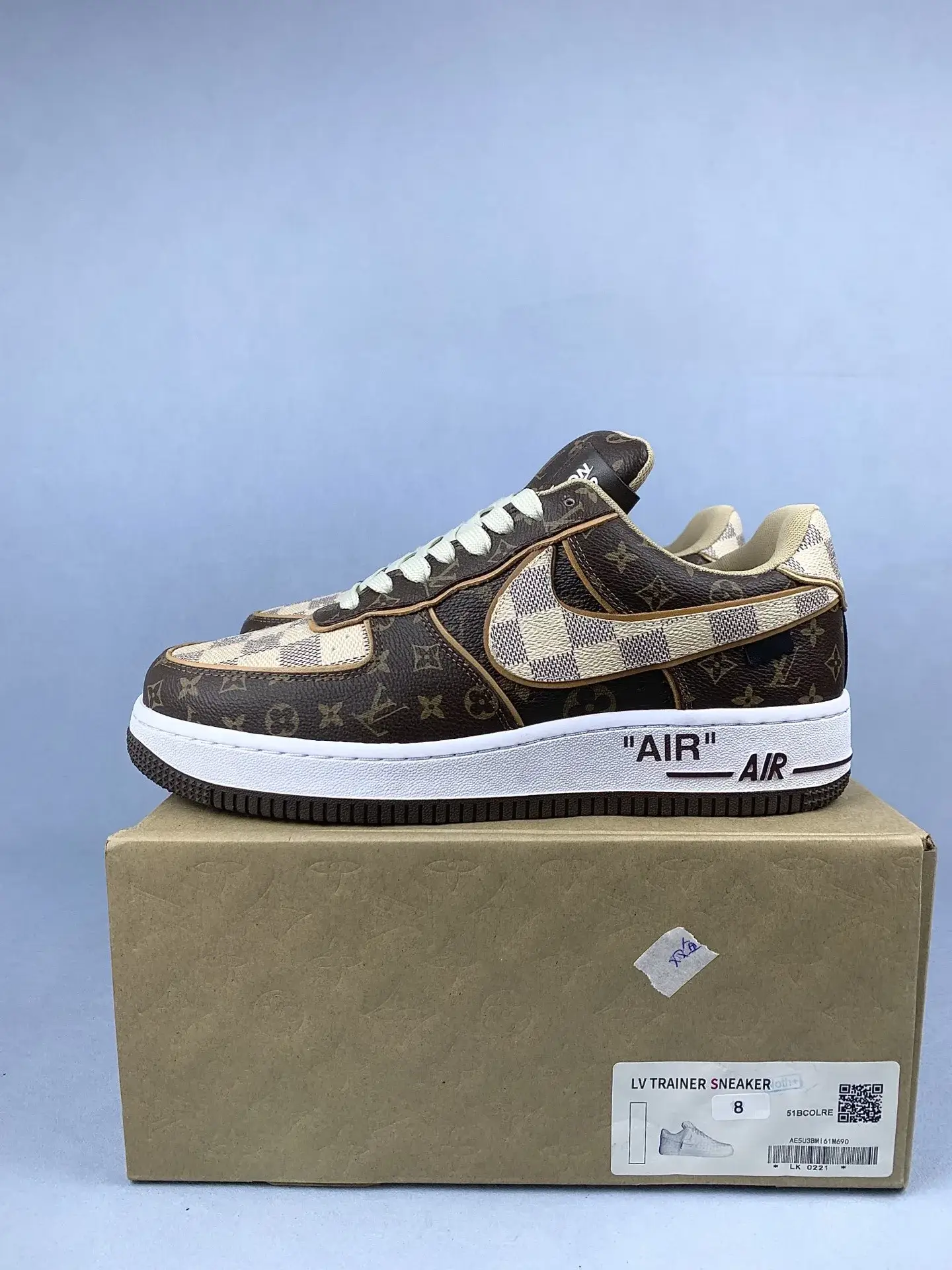 Louis Vuitton x Nike Air Force 1 Low by Virgil Abloh product photo from LabelPicks