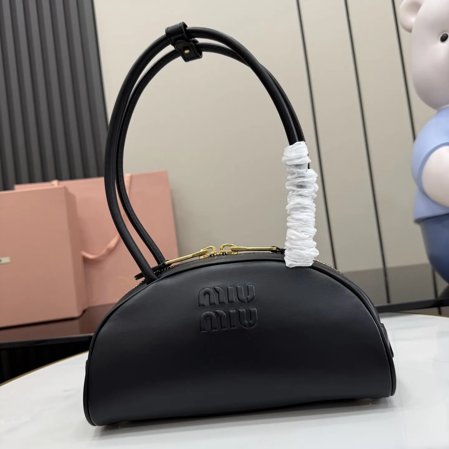 Miu Miu Calfskin Top Handle Bag product photo from LabelPicks