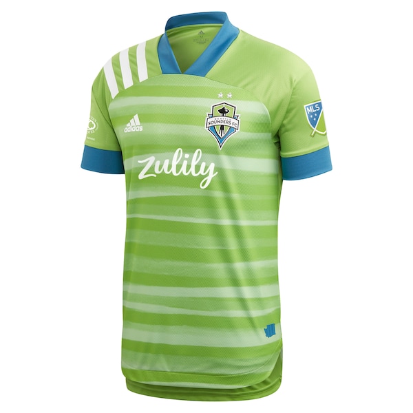 Seattle Sounders FC adidas 2021 Primary Authentic Custom Jersey - Green