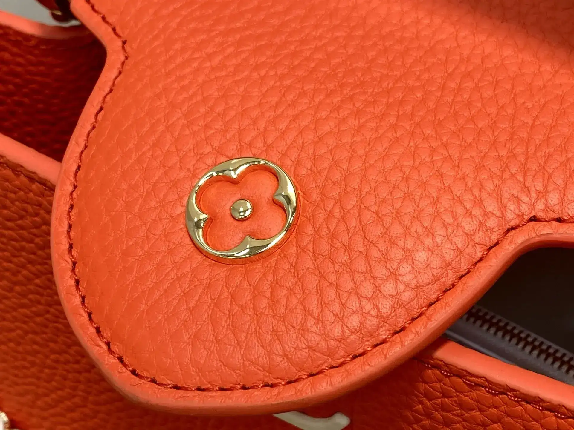 Louis Vuitton Red Capucines Top Handle Bag product photo from LabelPicks