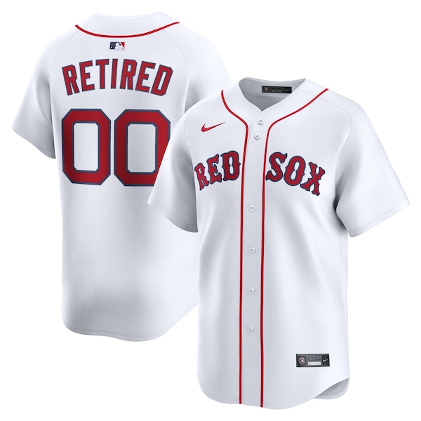 Boston Red Sox Nike Home Limited Pick-A-Player Retired Roster Jersey - White