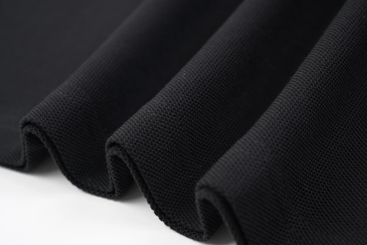 Moncler Black Contrast-Collar Snap Polo Shirt product photo from LabelPicks