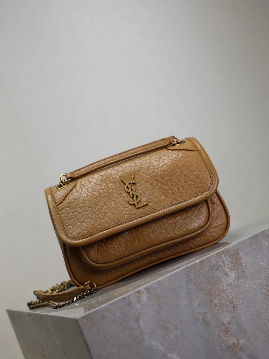 Saint Laurent Lambskin Niki Crossbody Bag product photo from LabelPicks