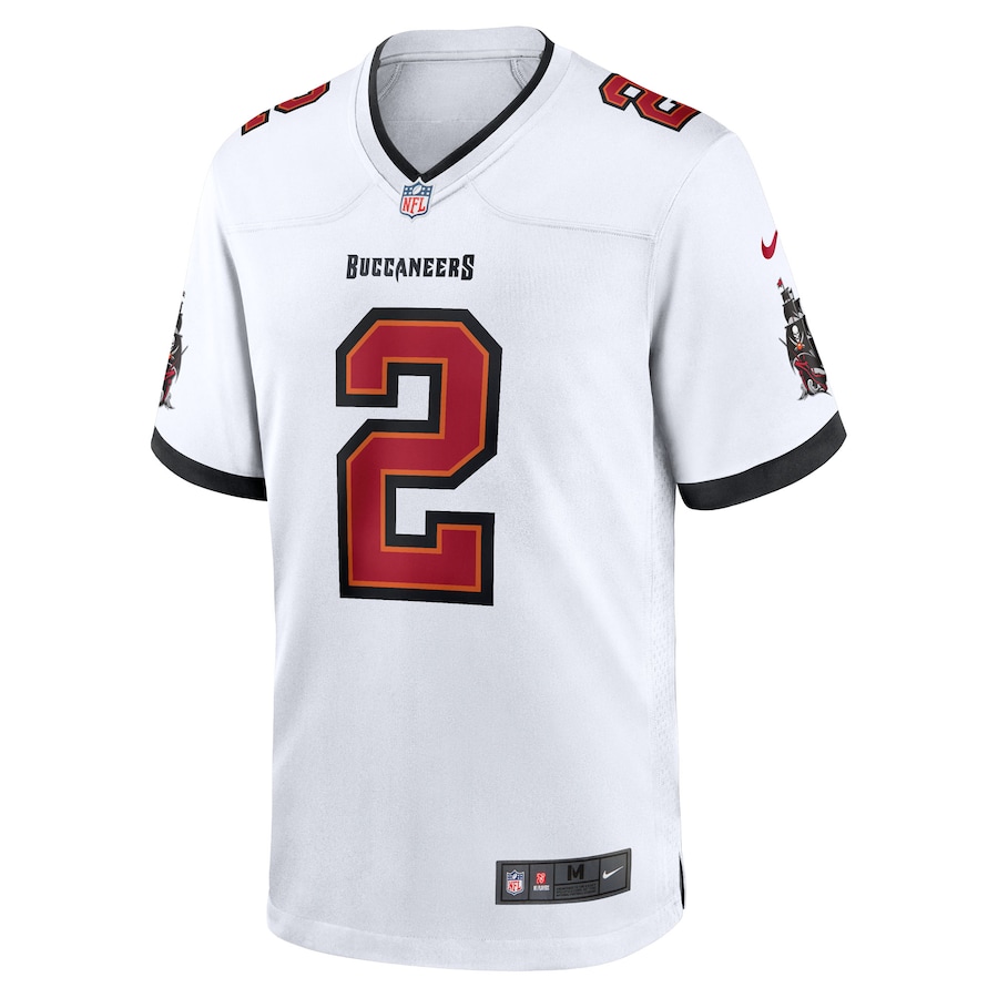 Emeka Egbuka Tampa Bay Buccaneers Nike Team  Game Jersey -  White
