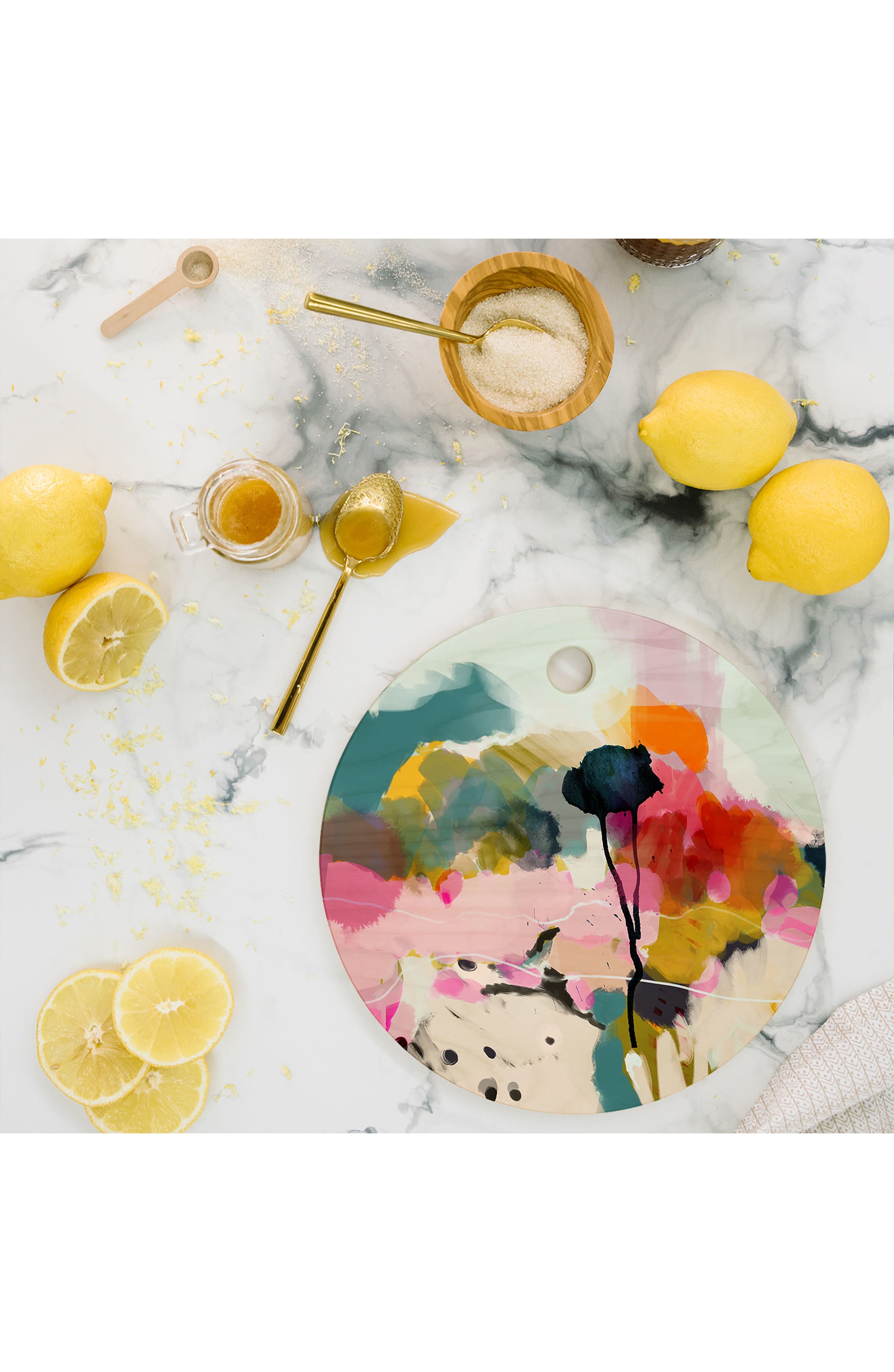 Deny Designs Paysage Abstract Cutting Board