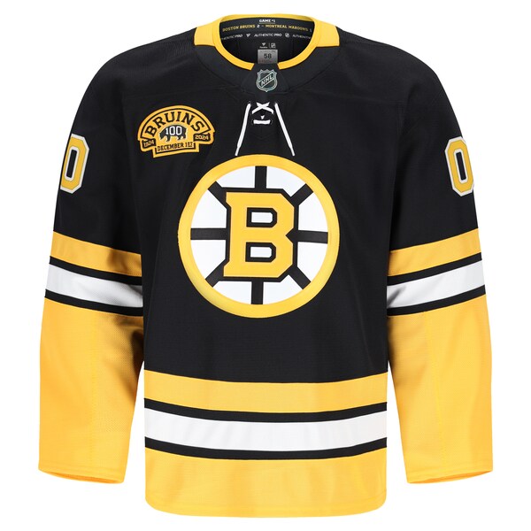 Boston Bruins  Home Authentic Pro Custom Jersey - Black