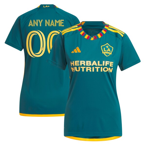 LA Galaxy adidas Women's 2024 LA Kit Replica Custom Jersey - Green
