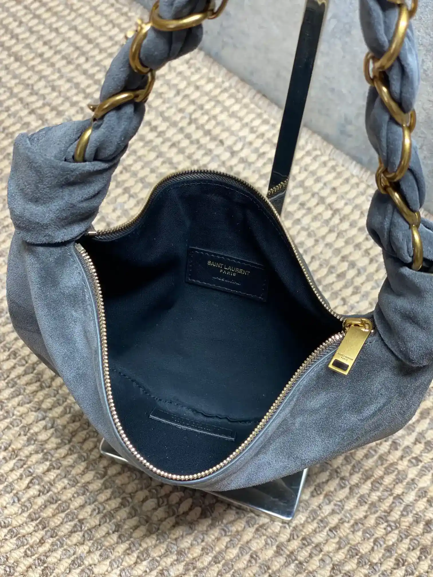 Saint Laurent Black Hobo Bag product photo from LabelPicks