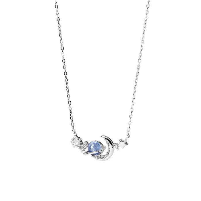 Light luxury necklace female niche design Ins cool simple trendy French temperament high-end collarbone chain