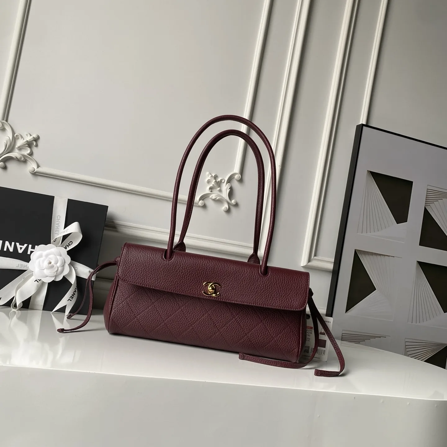 Chanel Quilted Leather Top Handle Bag product photo from LabelPicks