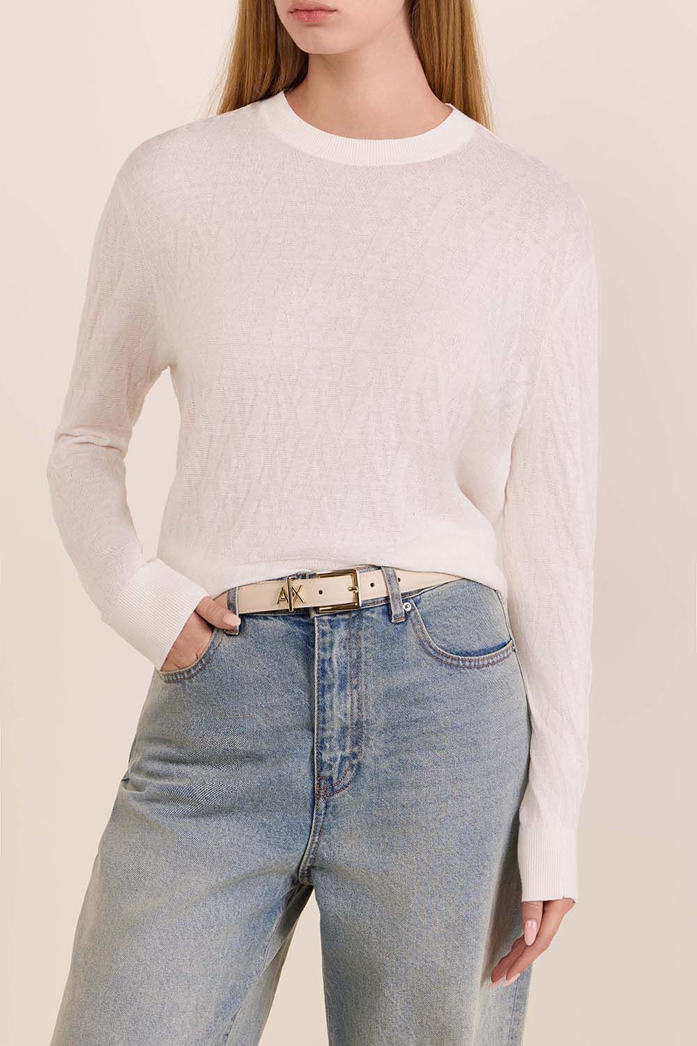 ARMANI EXCHANGE סריג ויסקוזה