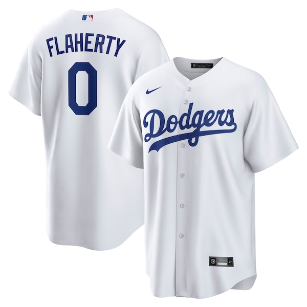 Jack Flaherty Los Angeles Dodgers Nike Home Replica Player Jersey - White