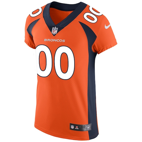 Denver Broncos Nike Vapor Untouchable Custom Elite Jersey - Orange