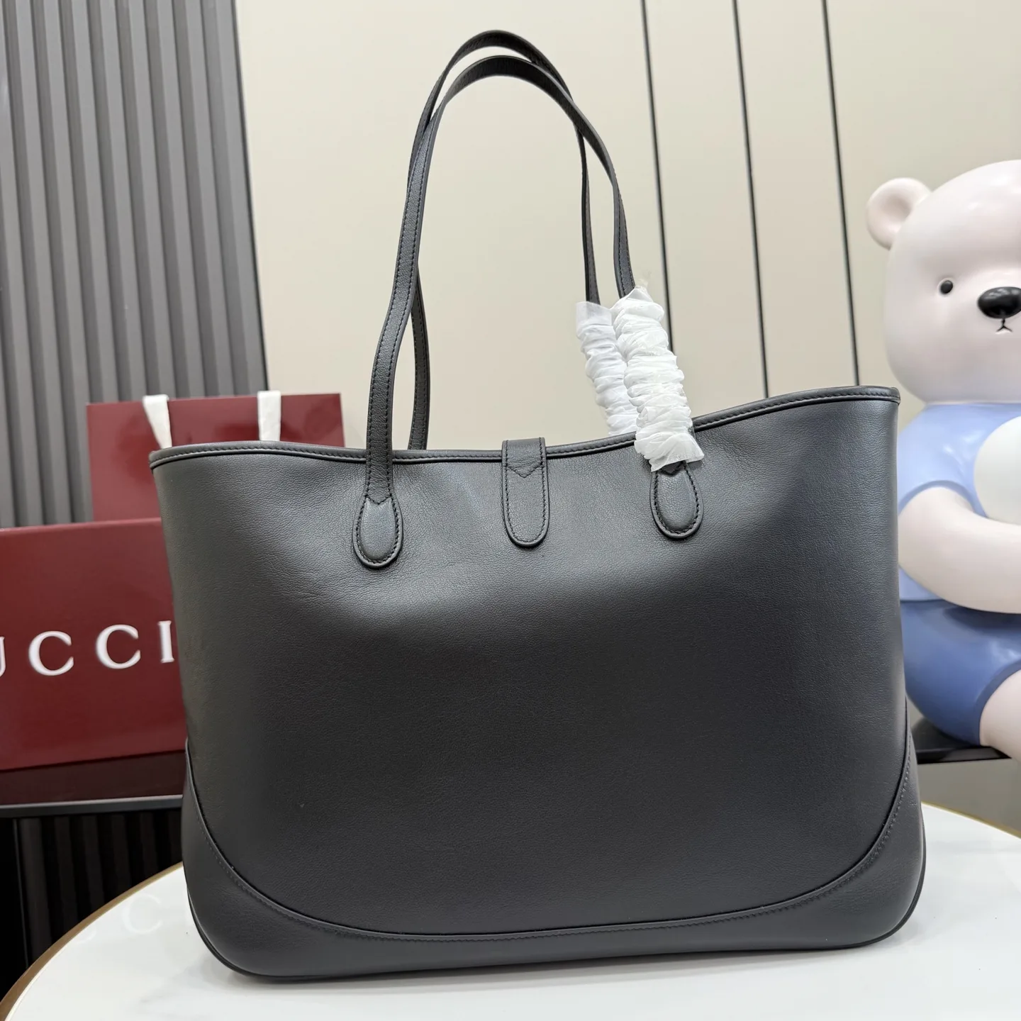 Gucci Black Jackie Quilted Leather Tote Bag product photo from LabelPicks