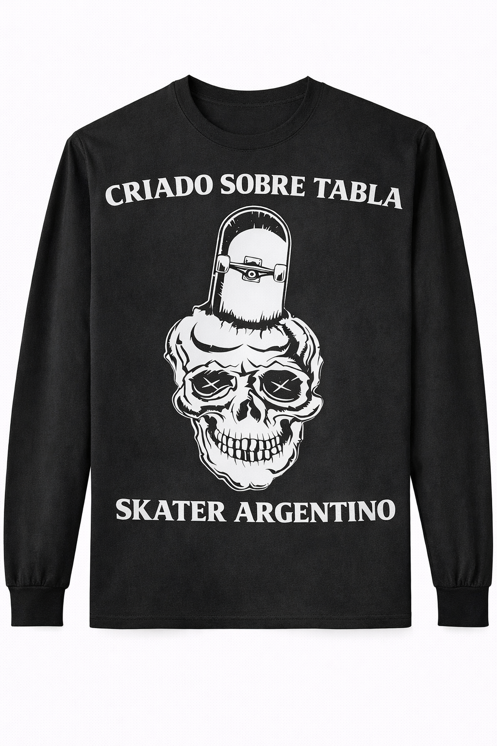 Remera “Criado Sobre Tabla” – Calle y Calavera