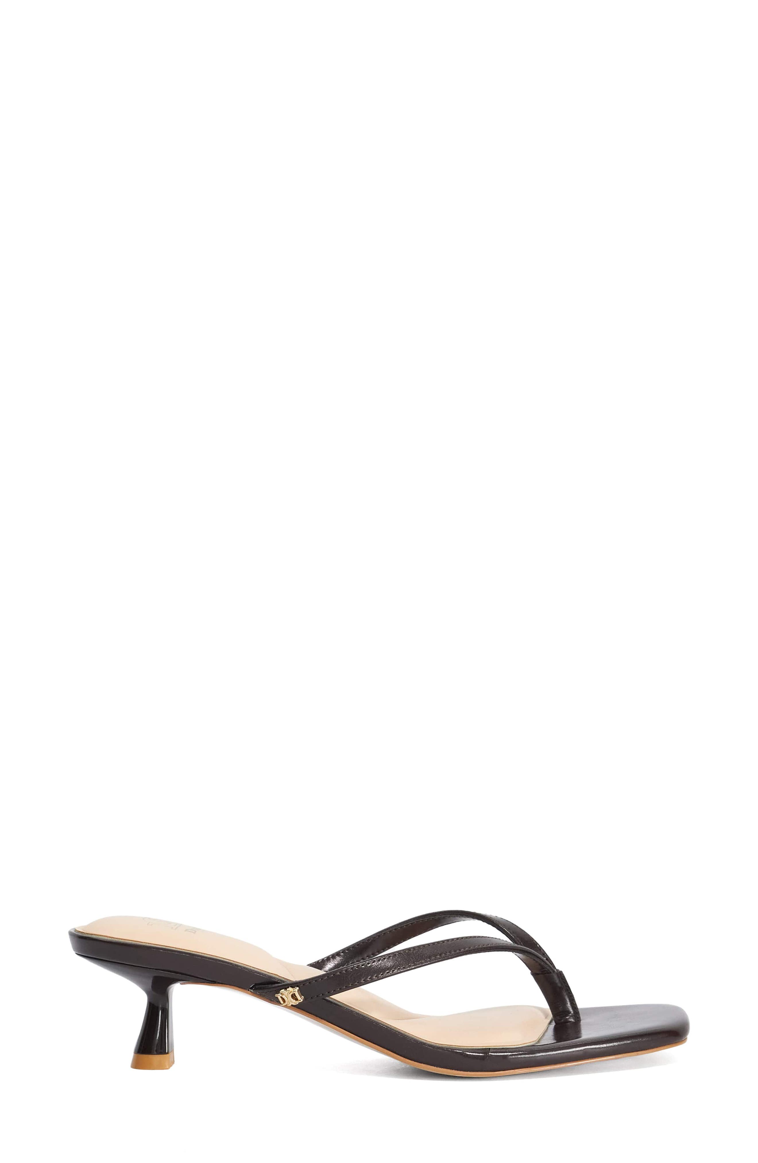 Dune London Martinii Kitten Heel Thong Sandal