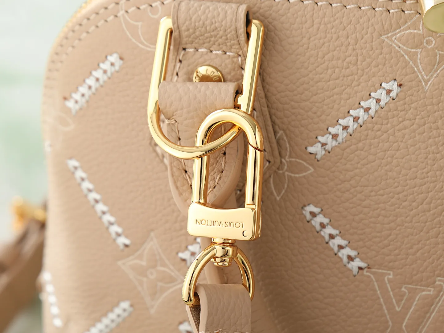 Louis Vuitton Brown Alma Quilted Leather Top Handle Bag product photo from LabelPicks
